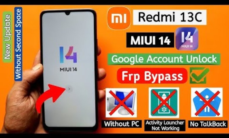 Unlocking Secrets: How to Bypass FRP on Xiaomi Redmi 13C HyperOS 2.0 Without a PC! Unlocking Secrets: How to Bypass FRP on Xiaomi Redmi 13C HyperOS 2.0 Without a PC!
