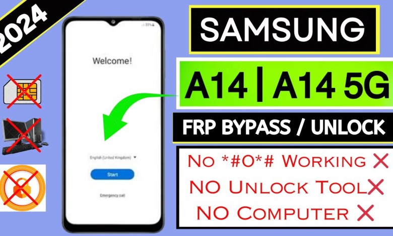 Samsung A14 / A14 5G FRP Bypass | WIthout Pc Samsung A14 / A14 5G FRP Bypass | WIthout Pc