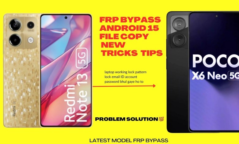 Unlocking Secrets: How to Bypass FRP on Poco X6 Neo 5G and Redmi Note 13 with Android 15! Unlocking Secrets: How to Bypass FRP on Poco X6 Neo 5G and Redmi Note 13 with Android 15!