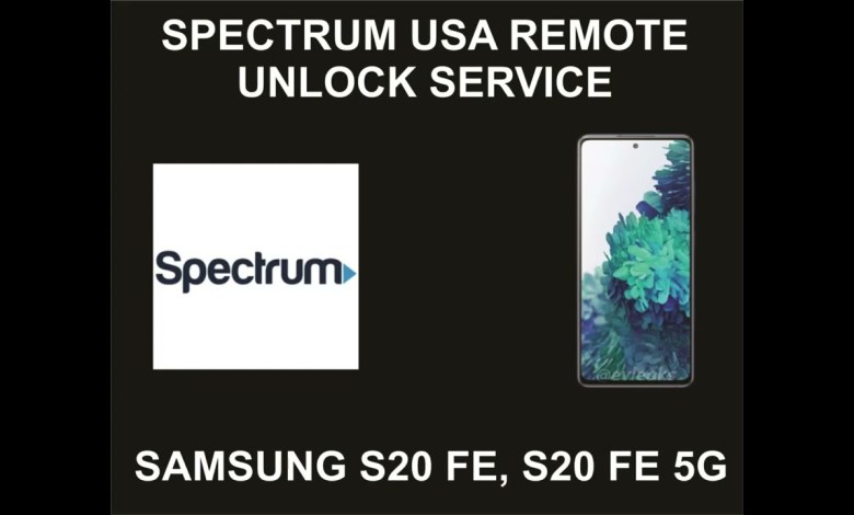 Spectrum USA Samsung Unlock Service, Samsung S20 FE Spectrum USA Samsung Unlock Service, Samsung S20 FE