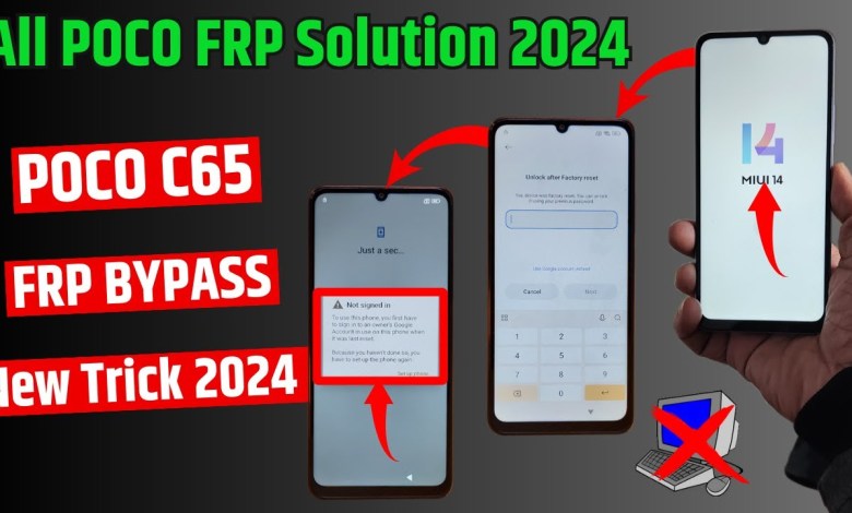POCO C65 Frp bypass 2024 | All Poco Google account POCO C65 Frp bypass 2024 | All Poco Google account