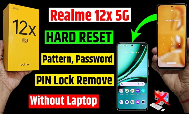 Realme 12x 5g Factory Reset & Realme 12x Hard Reset & Realme 12x 5g Factory Reset & Realme 12x Hard Reset &
