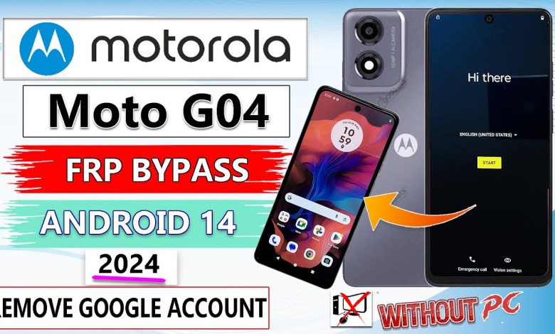 Motorola/ Moto G04 Frp Bypass Android 14 Without Pc Motorola/ Moto G04 Frp Bypass Android 14 Without Pc