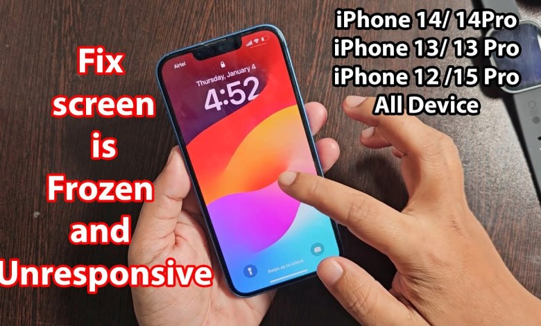 iPhone 13 screen not responding to touch iPhone 13 screen not responding to touch