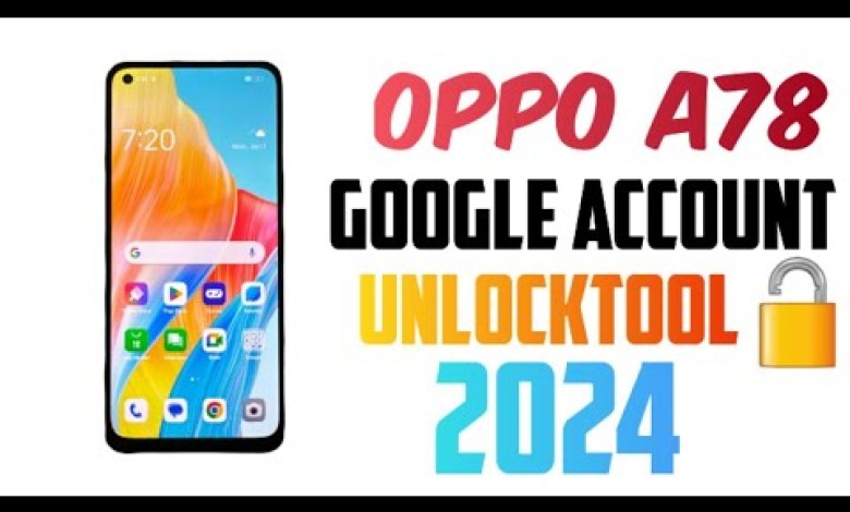 Oppo A78 New Solution| Remove google Oppo A78 New Solution| Remove google