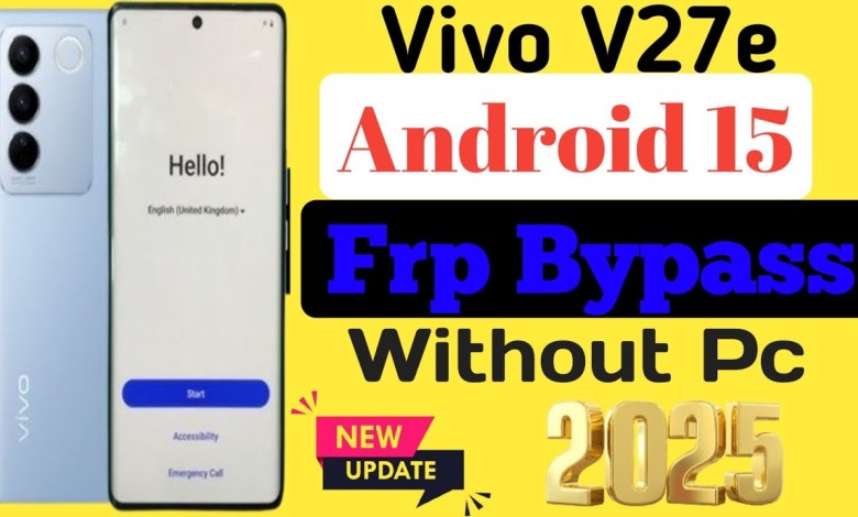 Unlocking Secrets: How to Bypass FRP on All VIVO V27e After the Latest Android 15 Security Update! Unlocking Secrets: How to Bypass FRP on All VIVO V27e After the Latest Android 15 Security Update!