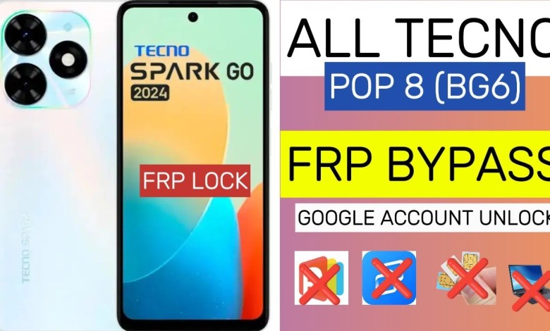 All Tecno POP 8 (BG6) Frp Bypass Spark GO 2024 || All Tecno POP 8 (BG6) Frp Bypass Spark GO 2024 ||