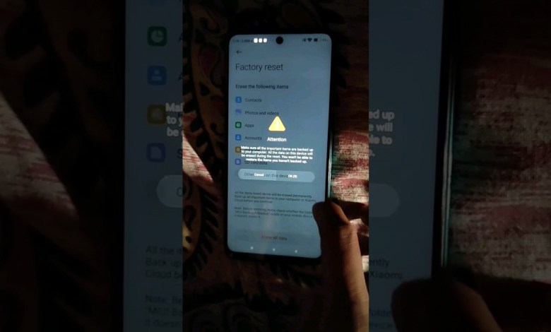 How to full reset factory data on poco m2 pro phone How to full reset factory data on poco m2 pro phone