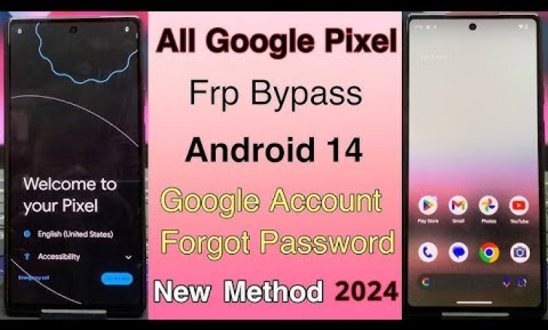 GOOGLE PIXEL 6 pro ANDROID 14 FRP Bypass Without PC GOOGLE PIXEL 6 pro ANDROID 14 FRP Bypass Without PC