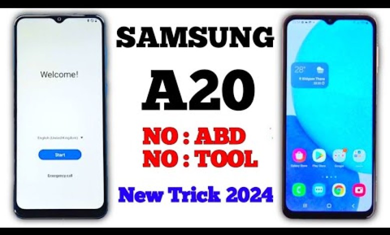 Samsung A20 FRP Bypass Without PC 2024 | SM-A207F Samsung A20 FRP Bypass Without PC 2024 | SM-A207F