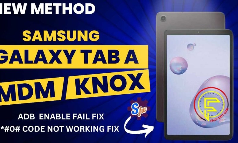 New Method Samsung galaxy Tab A 2020 MDM bypass || New Method Samsung galaxy Tab A 2020 MDM bypass ||