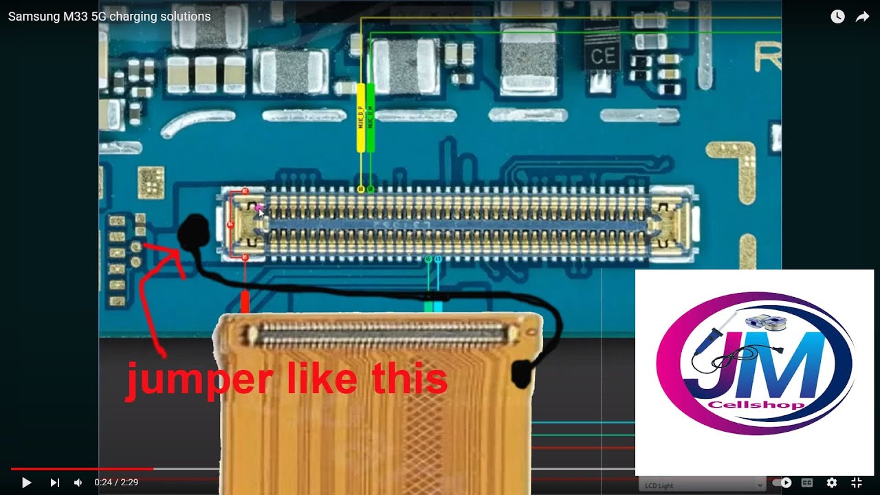 Samsung M33 not charging Samsung M33 not charging