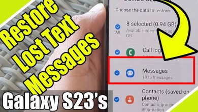 Galaxy S23’s: How to Restore Lost Text Messages From Galaxy S23’s: How to Restore Lost Text Messages From