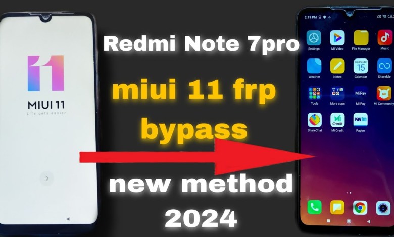 Redmi Note 7/Note 7s/Note 7Pro MIUI 11 FRP BYPASS Redmi Note 7/Note 7s/Note 7Pro MIUI 11 FRP BYPASS