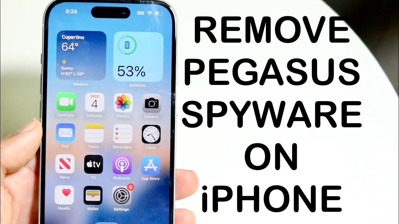 How To Remove Pegasus Spyware On iPhone! (2024) How To Remove Pegasus Spyware On iPhone! (2024)