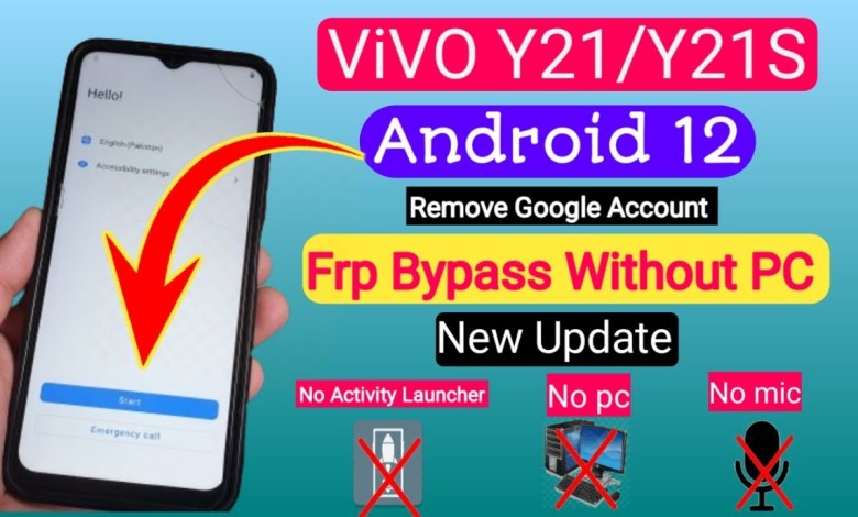 Vivo Y21/Y21S FRP Bypass without PC (Android 12) | New Vivo Y21/Y21S FRP Bypass without PC (Android 12) | New