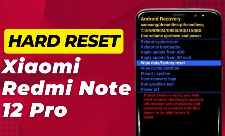Xiaomi Redmi Note 12 Pro Hard Reset Pattern Unlock Xiaomi Redmi Note 12 Pro Hard Reset Pattern Unlock