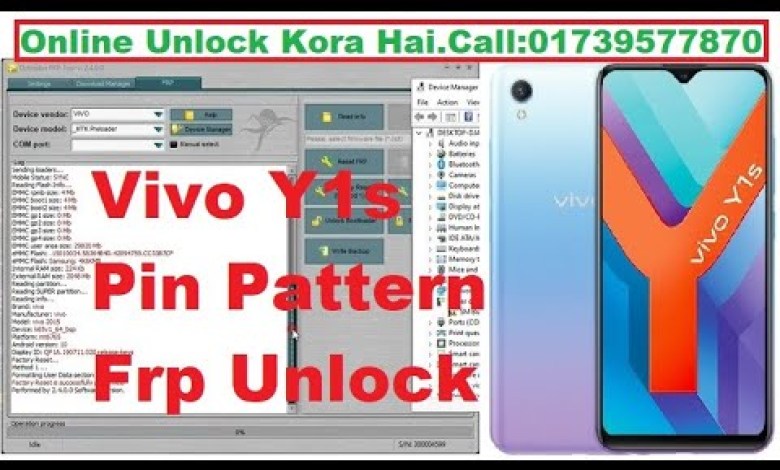 Vivo Y1s Pin Pattern Unlock Octoplus FRP Tool By Mobile Vivo Y1s Pin Pattern Unlock Octoplus FRP Tool By Mobile