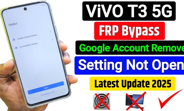 Unlocking the Vivo T3 5G: Why Your FRP Bypass Settings Might Not Be Working! Unlocking the Vivo T3 5G: Why Your FRP Bypass Settings Might Not Be Working!