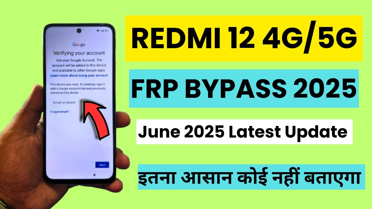 Unlocking Secrets: 2025 Redmi 12 4G/5G FRP Bypass Techniques Revealed! Unlocking Secrets: 2025 Redmi 12 4G/5G FRP Bypass Techniques Revealed!