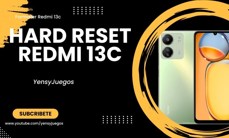Hard Reset Redmi 13c Hard Reset Redmi 13c