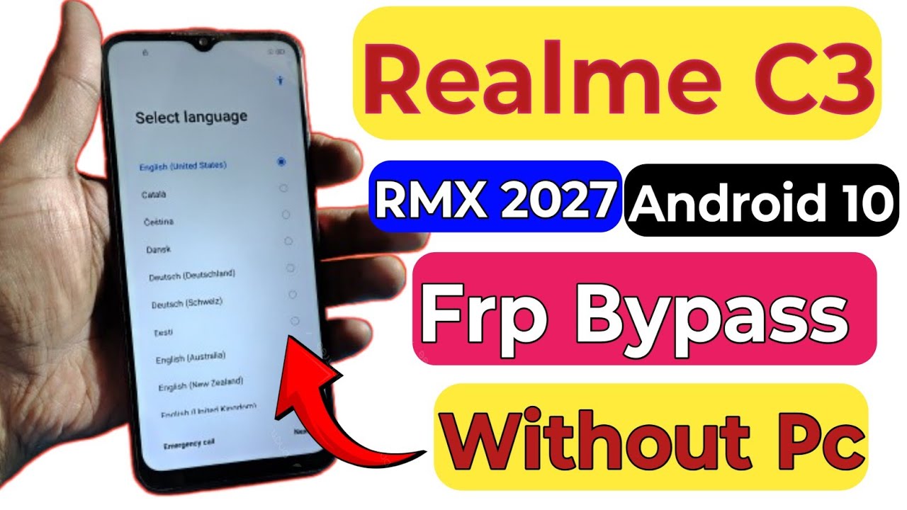 Unlocking the Secrets: Realme C3 (RMX 2027) FRP Bypass | No PC Needed | Android Guide! Unlocking the Secrets: Realme C3 (RMX 2027) FRP Bypass | No PC Needed | Android Guide!