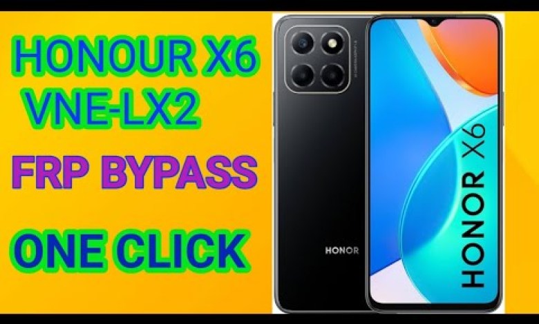 HONOUR X6 VNE-LX2 frp bypass one click HONOUR X6 VNE-LX2 frp bypass one click