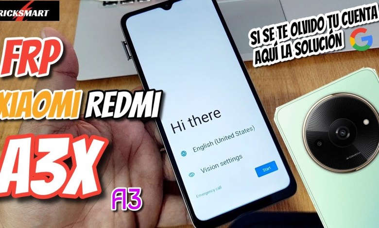 FRP New How to Remove Google Account Xiaomi Redmi A3X FRP New How to Remove Google Account Xiaomi Redmi A3X