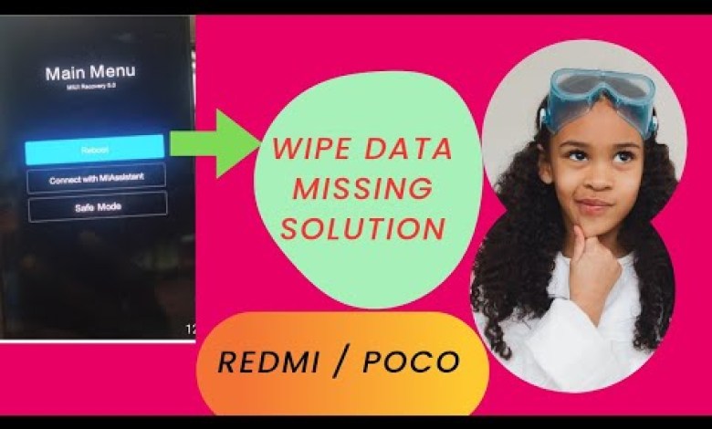 Redmi Poco Phone Wipe Data Option Missing Solution || Redmi Poco Phone Wipe Data Option Missing Solution ||
