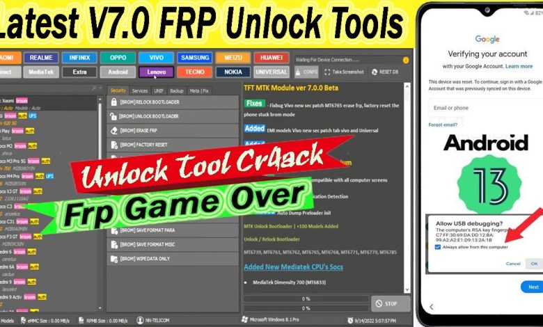 All Android 13 Phone One-Click FRP Unlock Tool – Unlock All Android 13 Phone One-Click FRP Unlock Tool – Unlock