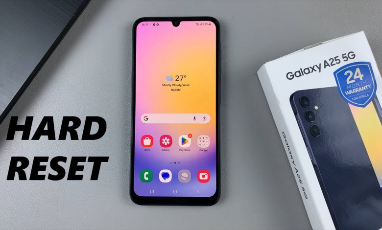 How To Hard Reset Samsung Galaxy A25 5G How To Hard Reset Samsung Galaxy A25 5G