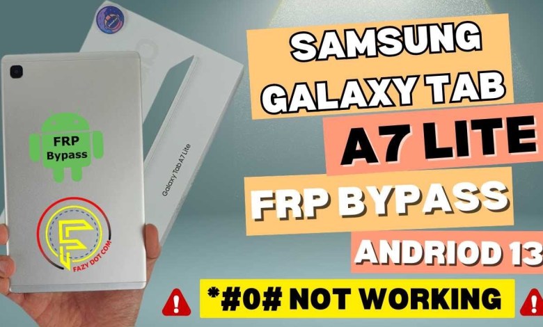 Samsung Galaxy Tab A7 Lite Frp Bypass || SM-T220 Samsung Galaxy Tab A7 Lite Frp Bypass || SM-T220