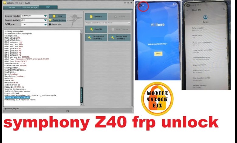 symphony Z40 frp unlock (by Octoplus FRP Tool) symphony Z40 frp unlock (by Octoplus FRP Tool)