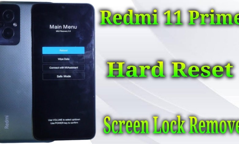 Redmi 11 Prime Hard Reset || Redmi 11 Prime Pattern Redmi 11 Prime Hard Reset || Redmi 11 Prime Pattern