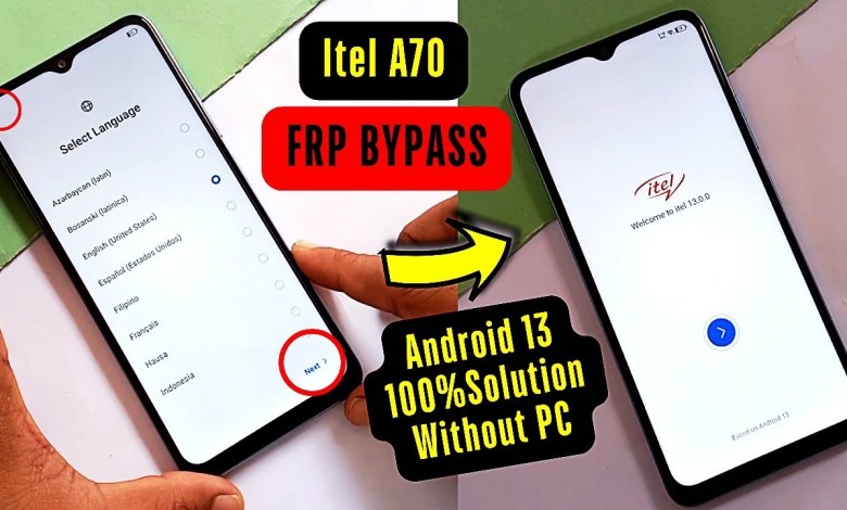 Itel A70 (P665L) Frp Bypass/Unlock Without X-share Itel A70 (P665L) Frp Bypass/Unlock Without X-share