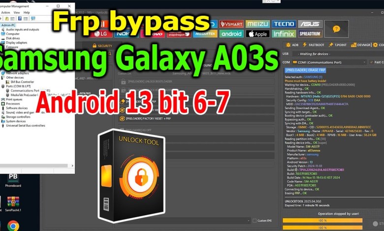 Unlocking Secrets: FRP Bypass for Samsung Galaxy A03s – How to Bypass Google Account Lock Like a Pro! Unlocking Secrets: FRP Bypass for Samsung Galaxy A03s – How to Bypass Google Account Lock Like a Pro!