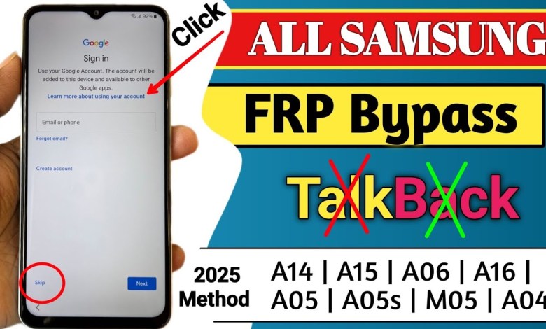 Unveiling the Samsung FRP Bypass: All You Need to Know about the A12/A13/A03S/A23/A32/A33/A51 Models Unveiling the Samsung FRP Bypass: All You Need to Know about the A12/A13/A03S/A23/A32/A33/A51 Models