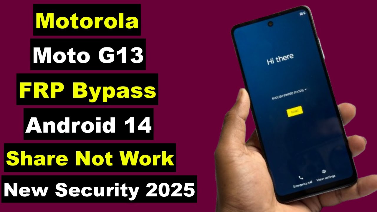 Uncover the Mystery: How to Bypass FRP on Motorola Moto G13 in 2025 Uncover the Mystery: How to Bypass FRP on Motorola Moto G13 in 2025