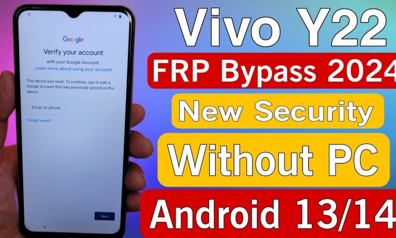 Vivo Y22 Frp Bypass 2024 | Android 13/14 frp| without Vivo Y22 Frp Bypass 2024 | Android 13/14 frp| without