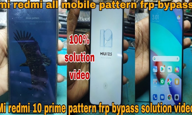 Mi redmi 10 prime pattern frp bypass solution video mi Mi redmi 10 prime pattern frp bypass solution video mi