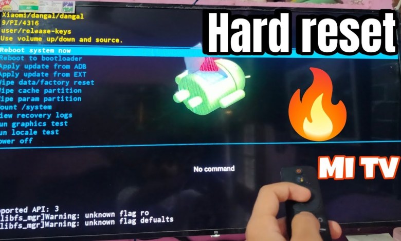 How to hard rest mi smart TV || factory reset of How to hard rest mi smart TV || factory reset of
