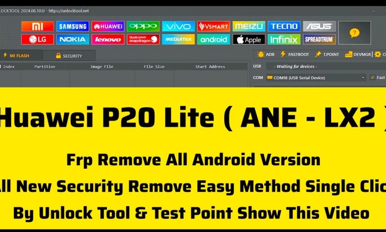 Huawei P20 Lite (ANE LX2) Frp Remove All Android Huawei P20 Lite (ANE LX2) Frp Remove All Android