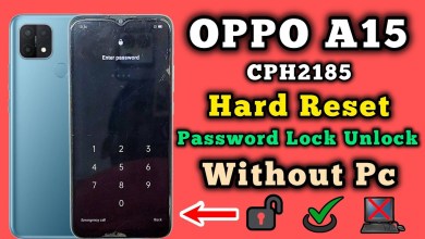 OPPO A15 CPH2185 || Hard Reset || Password Unlock || OPPO A15 CPH2185 || Hard Reset || Password Unlock ||