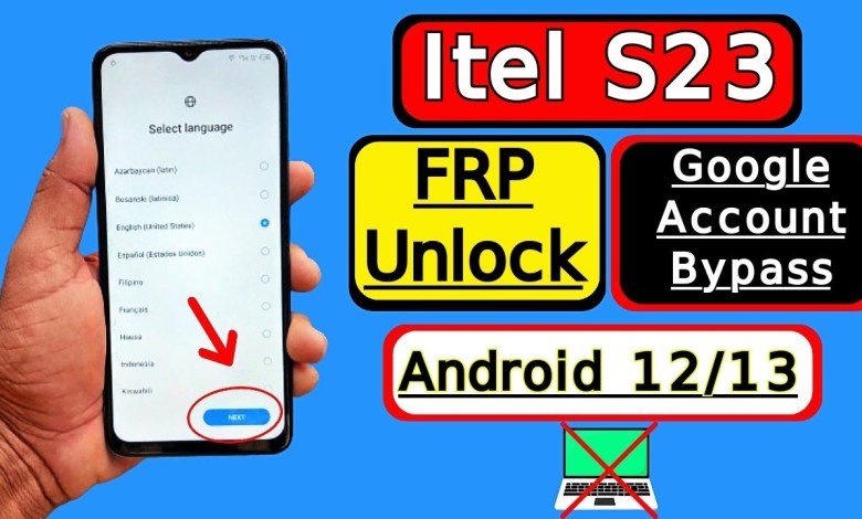 Itel S23 Frp Bypass Android 12/13 Without Pc | Itel Itel S23 Frp Bypass Android 12/13 Without Pc | Itel