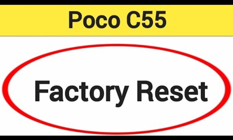 How to erase all data without frp lock, Poco c55 How to erase all data without frp lock, Poco c55