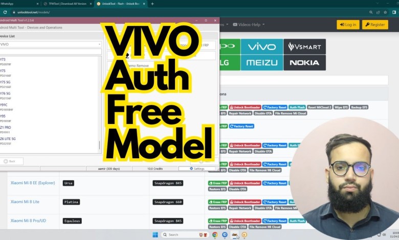 VIVO Auth Free Model ? Vivo Demo Unlock or Reset Frp VIVO Auth Free Model ? Vivo Demo Unlock or Reset Frp