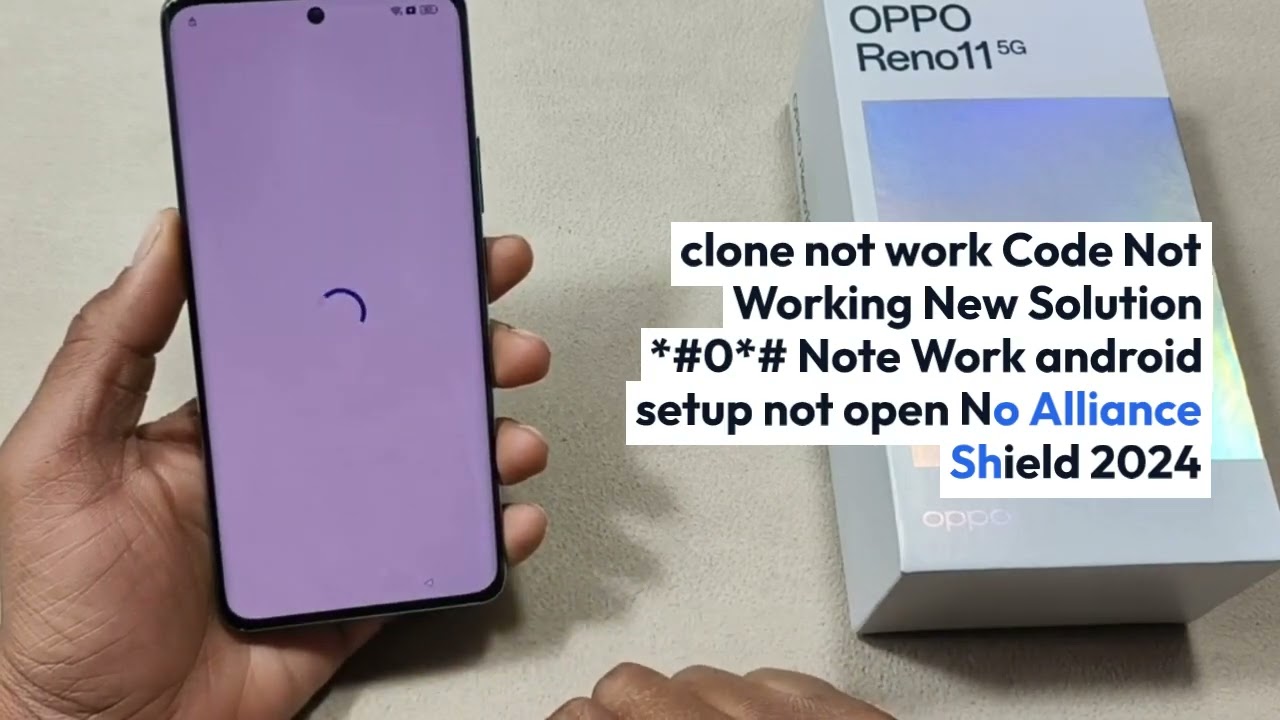 Oppo Reno11 (Cph2599) 5G FRP Unlock Android 14 FRP Oppo Reno11 (Cph2599) 5G FRP Unlock Android 14 FRP