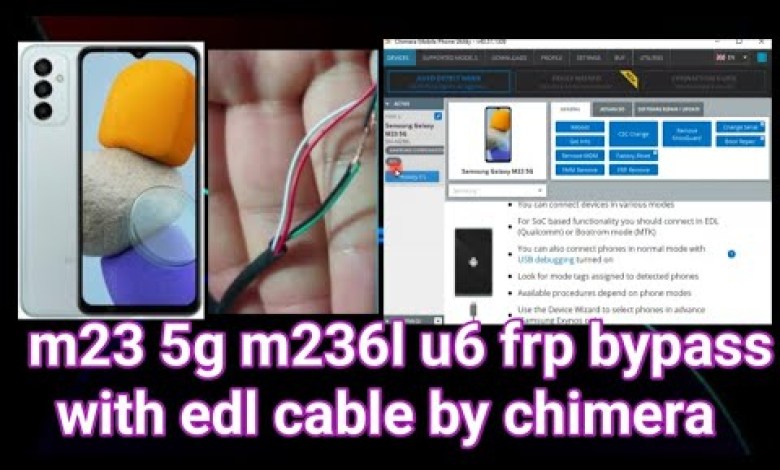 m23 5g m236l u6 frp bypass with edl cable by chimera m23 5g m236l u6 frp bypass with edl cable by chimera