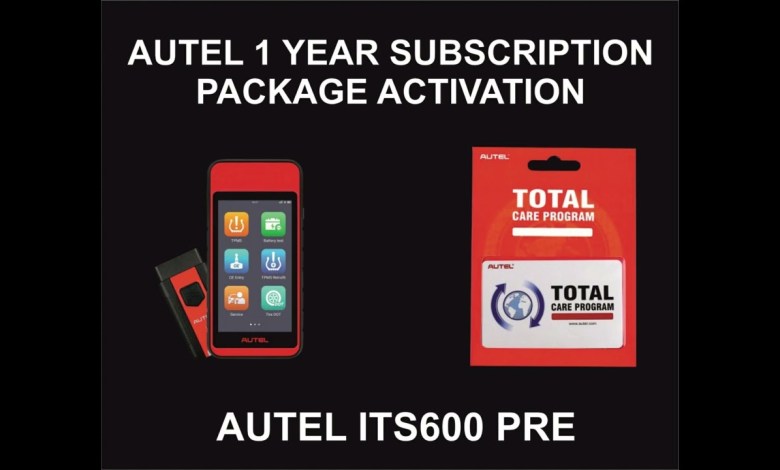 Autel 1 Year Activation, For Autel ITS600 Pre Autel 1 Year Activation, For Autel ITS600 Pre
