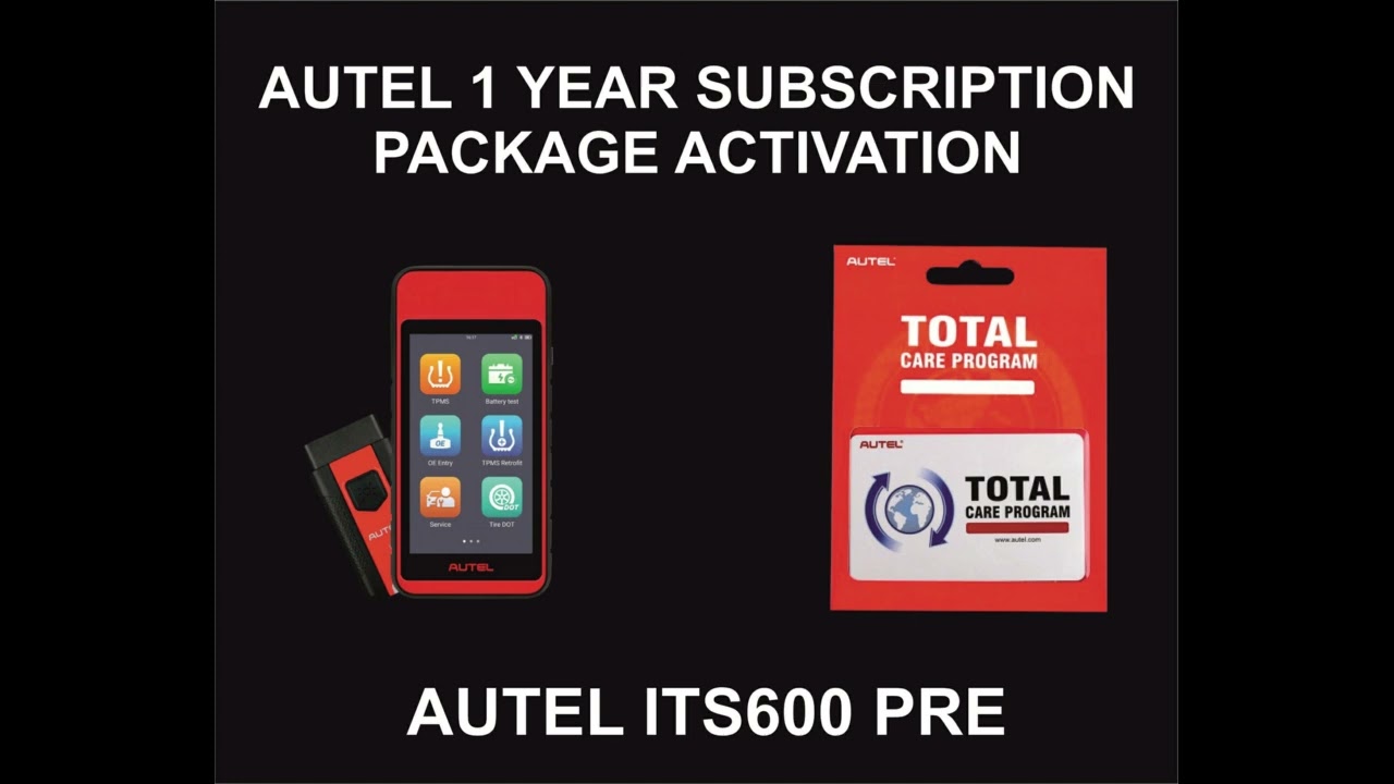 Autel 1 Year Activation, For Autel ITS600 Pre Autel 1 Year Activation, For Autel ITS600 Pre